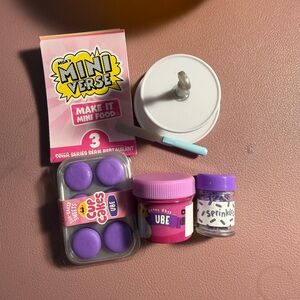 MGA's Mini Verse Make It Mini Food Set